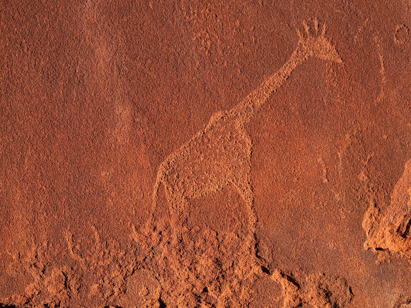 Twyfelfontein, Rock Carving